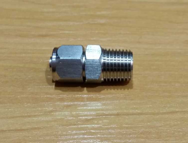 1/4 BSP Male Push Fit Nut Lock